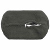 Párna huzat 2 pcs heerlen sötétszürke ø 15 x 40 cm bouclé