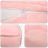 Párna huzat 6 pcs heerlen rózsaszín ø 15 x 40 cm flanell