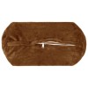 Párna huzat 2 pcs heerlen világos barna ø 15 x 40 cm flanell
