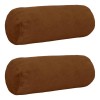 Párna huzat 2 pcs heerlen világos barna ø 15 x 40 cm flanell
