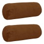 Párna huzat 2 pcs heerlen világos barna ø 15 x 40 cm flanell