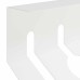 Asztal alatti kábel kezelő tálca 2 db fehér 44 x 11,5 x 13,5 cm