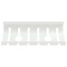 Asztal alatti kábel kezelő tálca 2 db fehér 44 x 11,5 x 13,5 cm