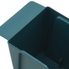 Virágboxok euro raklapokhoz 12 pcs zöld 14 x 9 x 9,5 cm