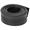 Garázs ajtó tömítés fekete 70 x 6 mm 4,5 m pvc