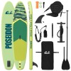 Sup tábla ülőhellyel 2 az 1-ben poseidon 305 x 76 x 15 cm zöld