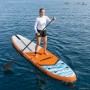 Sup tábla ülőhellyel 2 az 1-ben triton 335 x 76 x 15 cm kék
