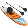 Sup tábla ülőhellyel 2 az 1-ben triton 335 x 76 x 15 cm kék