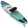 Sup tábla ülőhellyel 2 az 1-ben apex 335 x 76 x 15 cm kék