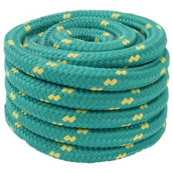 Csónak kötél zöld pp