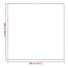 Növényfedező átlátszó 2 x 2 m pvc