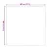 Növényfedező átlátszó 8 x 8 m pvc