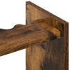 Biliárd dákó állvány szerelt fa 60 x 20 x 57 cm füstös tölgy