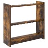 Biliárd dákó állvány szerelt fa 60 x 20 x 57 cm füstös tölgy