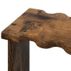 Biliárd dákó állvány szerelt fa 60 x 35 x 60 cm füstös tölgy