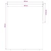 Roletta uv védelemmel bézs 160 x 140 cm poliészter