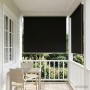 Roletta uv védelemmel fekete 100 x 140 cm poliészter