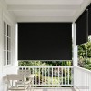 Roletta uv védelemmel fekete 120 x 140 cm poliészter