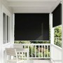 Roletta uv védelemmel fekete 140 x 230 cm poliészter