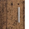 Cipőszekrény tárolóval antik fa 100 x 39,5 x 51 cm szerelt fa