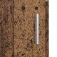 Cipőszekrény tárolóval antik fa 100 x 39,5 x 51 cm szerelt fa
