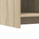 Cipőszekrény sonoma tölgy 85 x 39,5 x 70 cm szerelt fa