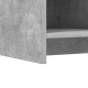 Cipőszekrény tárolóval betonszürke 85 x 39,5 x 70 cm szerelt fa