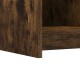 Cipőszekrény füstös tölgy 85 x 39,5 x 70 cm szerelt fa