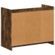 Cipőszekrény füstös tölgy 85 x 39,5 x 70 cm szerelt fa