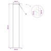Roletta barna 40 x 220 cm bambusz