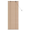 Roletta barna 50 x 160 cm bambusz