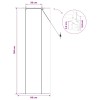 Roletta barna 60 x 160 cm bambusz