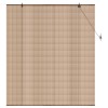 Roletta barna 130 x 160 cm bambusz