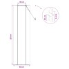 Roletta szürke 60 x 220 cm bambusz