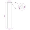 Roletta szürke 70 x 220 cm bambusz