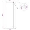 Roletta szürke 90 x 220 cm bambusz