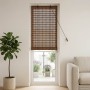Roletta barna 70 x 220 cm bambusz