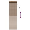 Roletta barna 70 x 220 cm bambusz