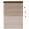 Roletta barna 130 x 220 cm bambusz