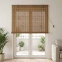 Roletta barna 160 x 220 cm bambusz