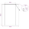Roletta barna 160 x 220 cm bambusz