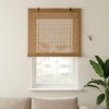 Roletta barna 80 x 160 cm bambusz
