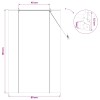 Roletta barna 80 x 160 cm bambusz