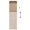Roletta barna 60 x 220 cm bambusz
