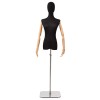Állítható 162-233 cm-es mannequin fejjel és alappal női pp