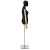 Állítható 162-233 cm-es mannequin fejjel és alappal női pp