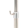 Állítható 160-232 cm-es manöken talppal férfi pp fehér