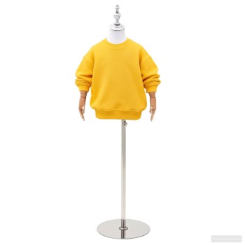 Állítható 120-150 cm manöken alappal egynemű pp fehér