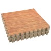 Medence aljzat 12 pcs faszínű 4,32 ㎡ eva hab