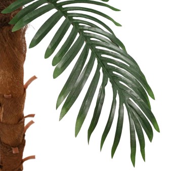 Mű cocuspalm fa zöld 70 x 20 x 200 cm szövet és bambusz